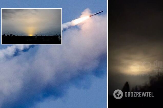 РФ нанесла ракетный удар по Днепропетровщине: взрывы ночью прогремели также в Харькове и Николаеве. Видео