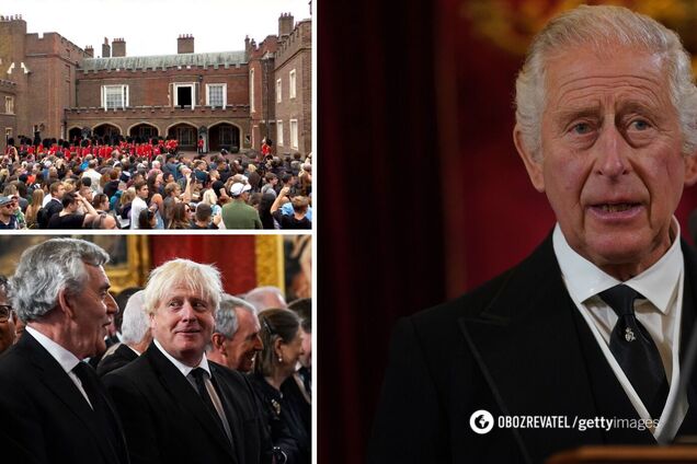Чарльза III проголосили королем Великої Британії і оприлюднили його перший наказ. Фото і відео