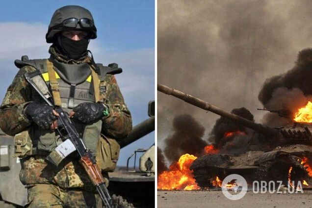 ЗСУ витягли окупанта з палаючого танка