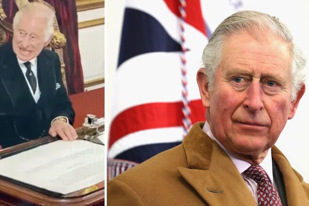 В сети обсуждают недовольное лицо Чарльза ІІІ в день провозглашения королем: мимикой попросил убрать лишнее со стола
