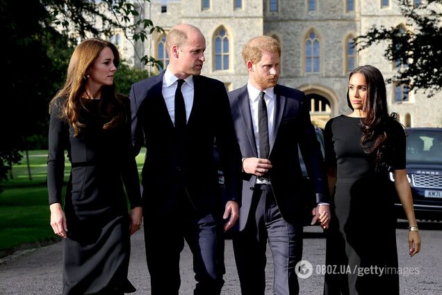 Принц Вільям з Кейт Міддлтон та принц Гаррі з Меган Маркл возз’єдналися після 2,5 років сварок