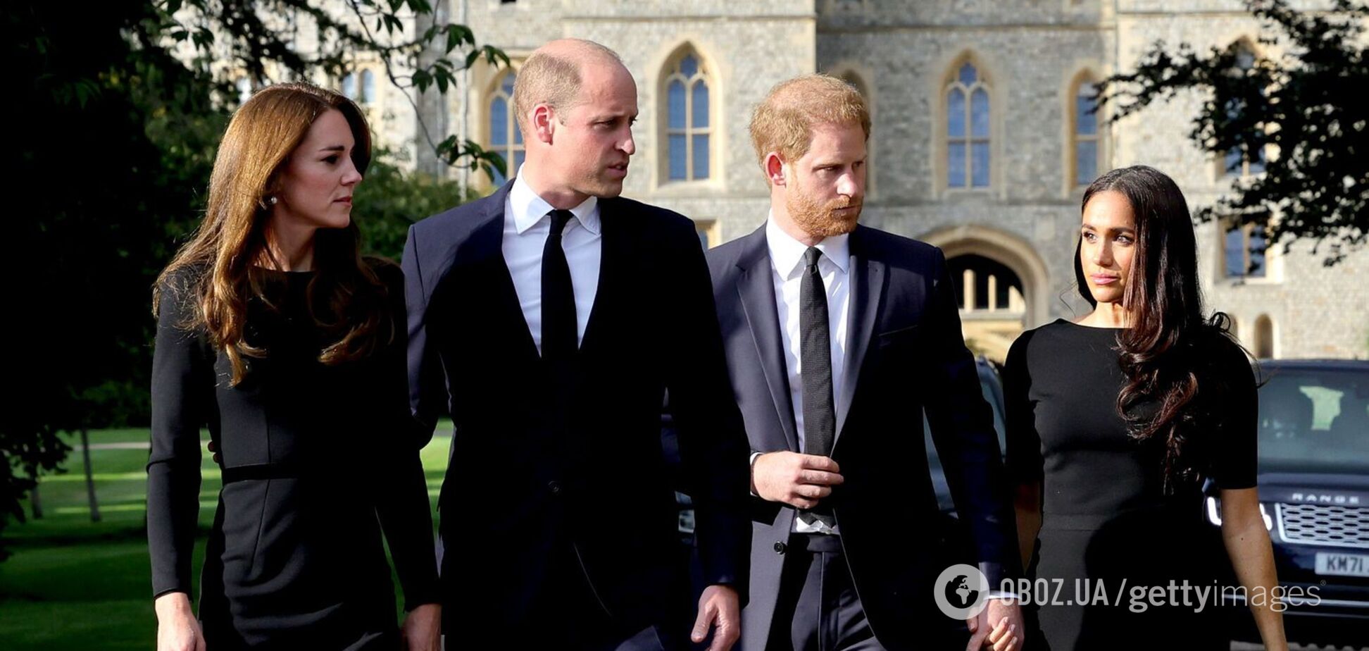 Принц Уильям с Кейт Миддлтон и принц Гарри с Меган Маркл воссоединились после 2,5 лет ссор