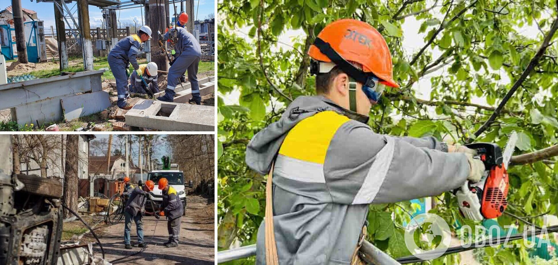Енергетики ДТЕК Ахметова з початку війни повернули світло для 4 млн родин