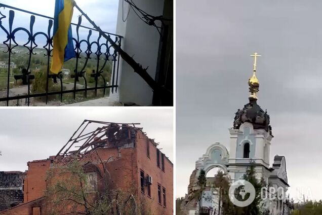 ЗСУ звільнили Богородичне на Донеччині: втікаючи, окупанти вдарили по церкві, в якій жили. Відео