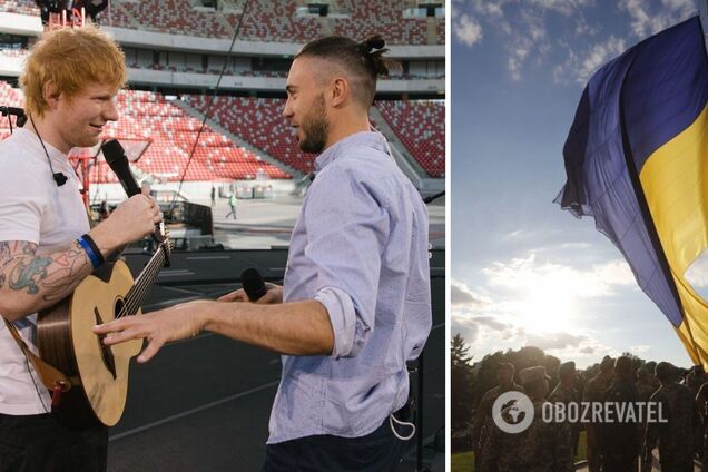 Эд Ширан расспрашивает о войне в Украине. Ему действительно болит происходящее, – Тарас Тополя