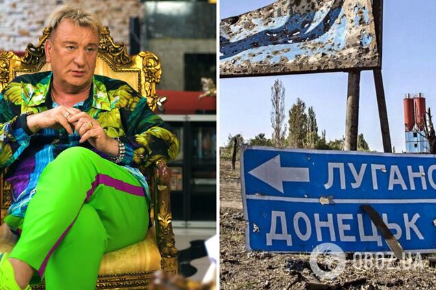 Російський співак Сергій Пєнкін відмовився виступати на Донбасі