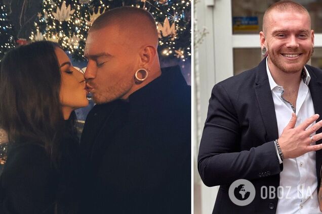 Александр Кривошапко, служащий в добровольческом батальоне, третий раз женился. Фото пары