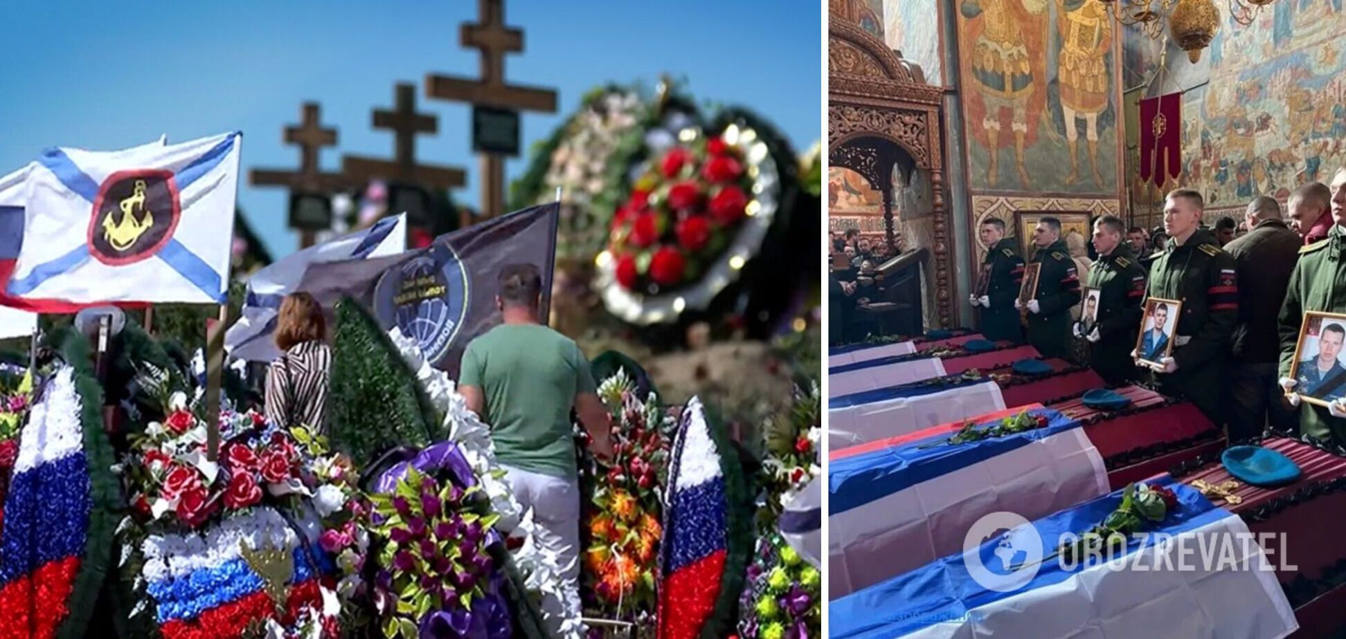 В Крыму похоронили по меньшей мере 147 военнослужащих армии РФ