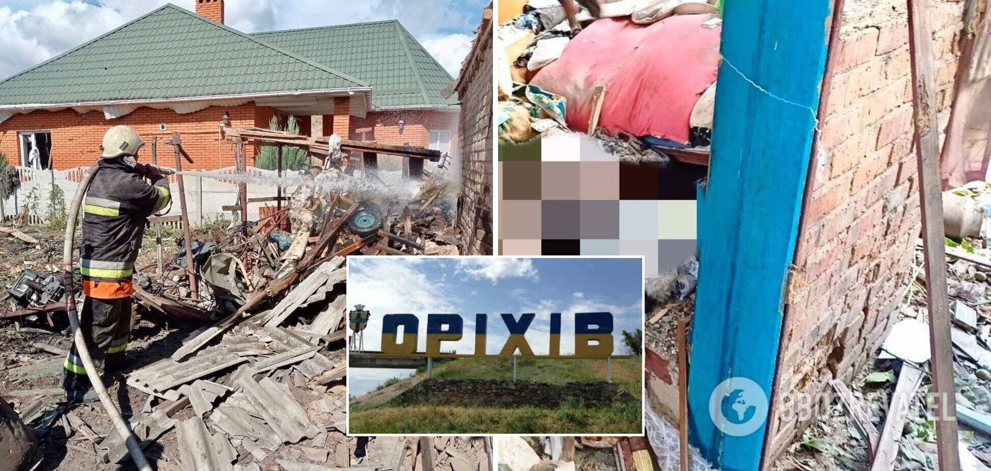Війська РФ вдарили по Оріхову на Запоріжжі, під завалами загинула жінка. Фото