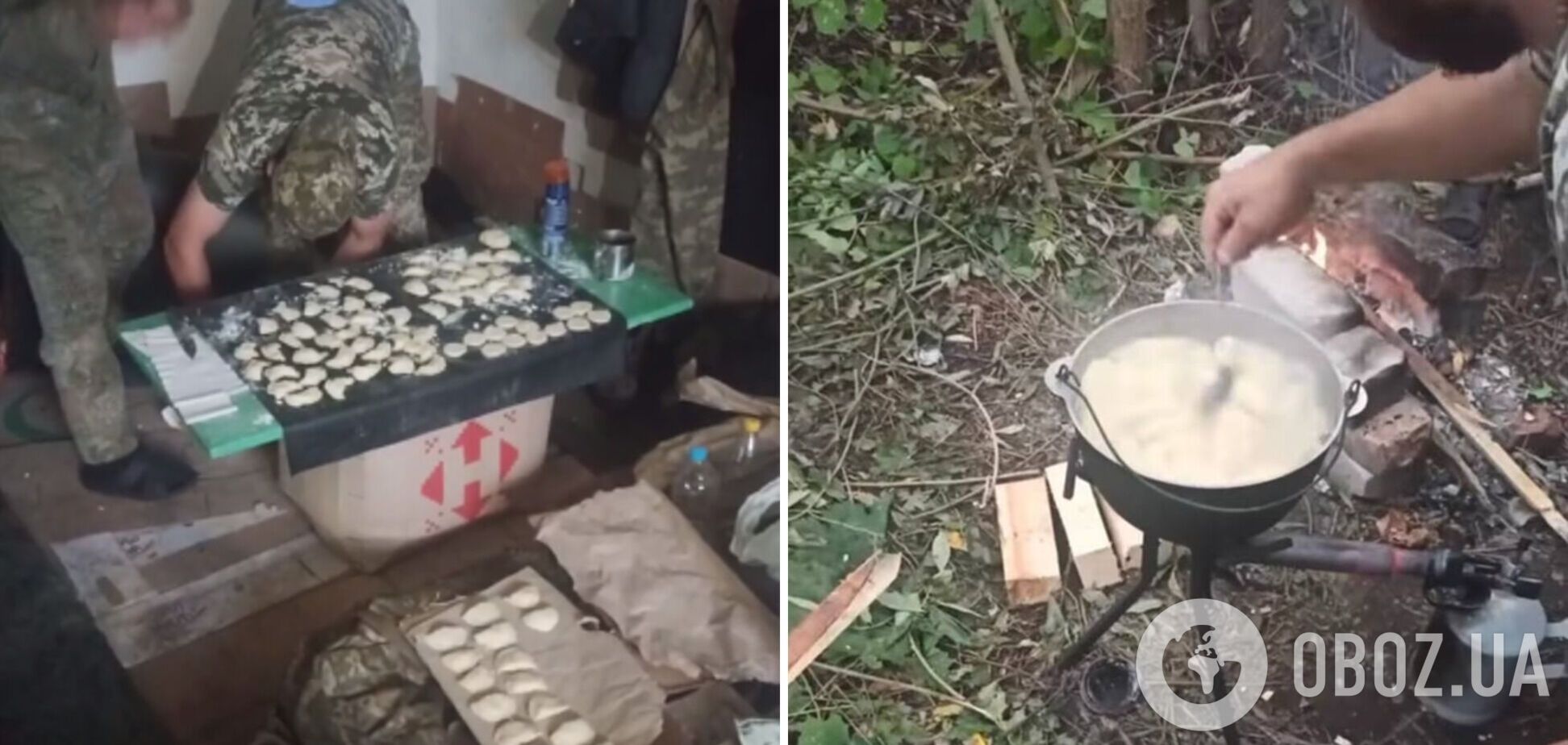 'Непереможна нація!' Відео, як українські воїни ліплять вареники на фронті, розчулило мережу