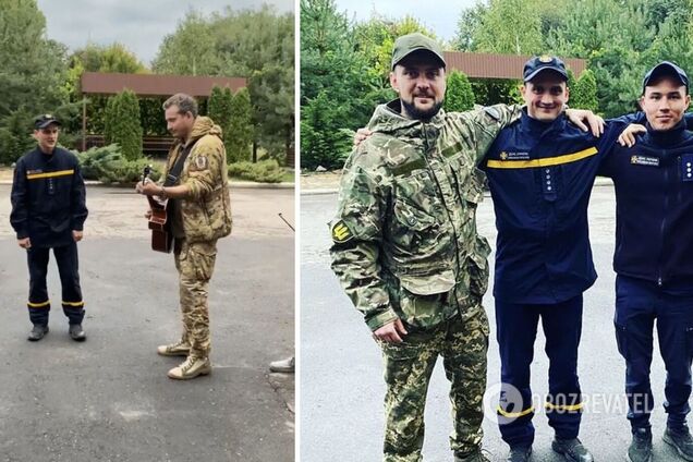 Спасатель из Краматорска покорил сеть мощным рэпом о войне в Украине: ему аккомпанировал Коля Серга