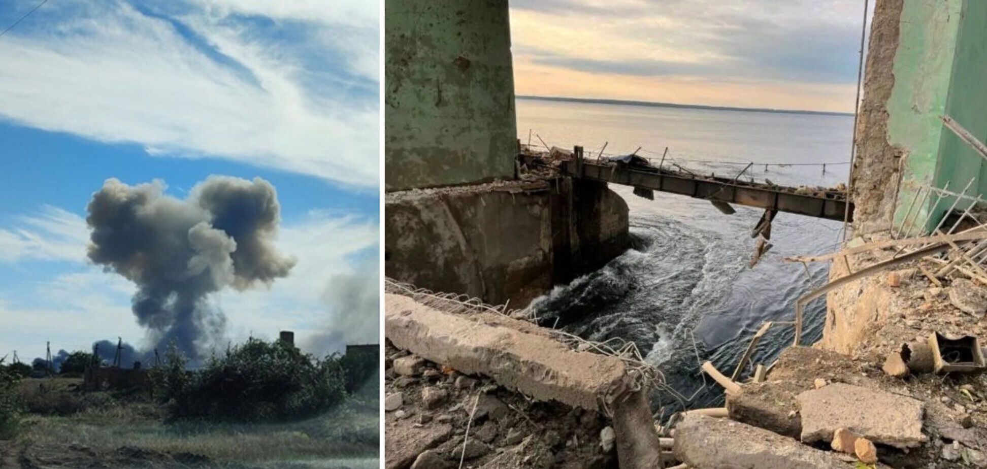 У Кривому Розі провели організований підрив дамби на Інгульці