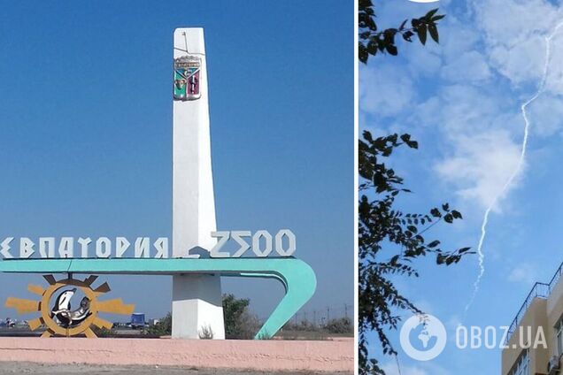 В Евпатории 'бавовна', оккупанты задействовали ПВО. Фото и видео