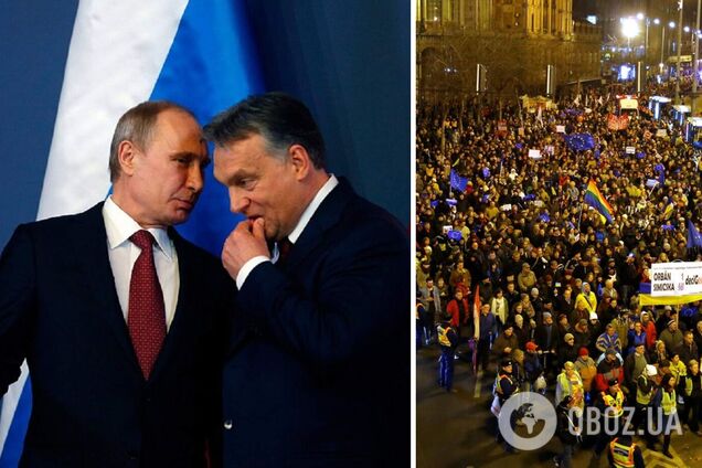 Орбан заигрался в 'дружбу с Путиным': Венгрию могут исключить из ЕС