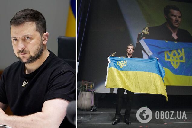 Зеленський поспілкувався із зіркою 'Шерлока' Камбербетчем і подякував йому за підтримку України