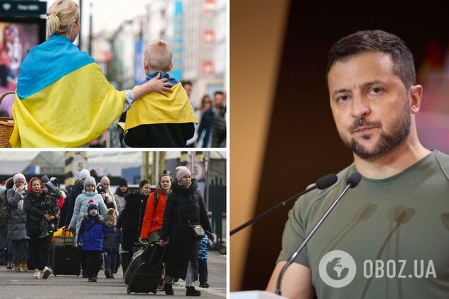 Зеленский верит, что все украинские беженцы вернутся домой