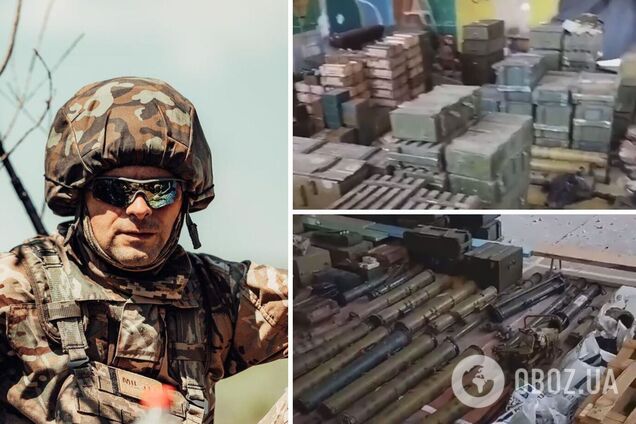 'Російський ленд-ліз': захисники України знайшли ворожий склад, забитий БК окупантів. Відео