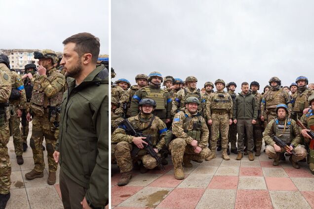 Зеленський відзначив воїнів, які звільняли Харківщину