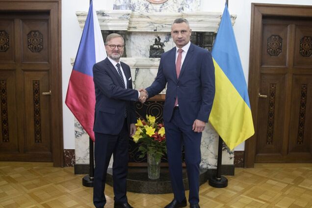 Кличко про зустріч із прем’єром Чеської Республіки: допомога продовжиться, бо в Празі знають плани Путіна