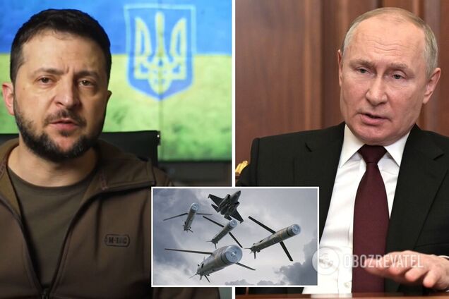 Зеленський сказав, скільки ракет по Україні випустили окупанти