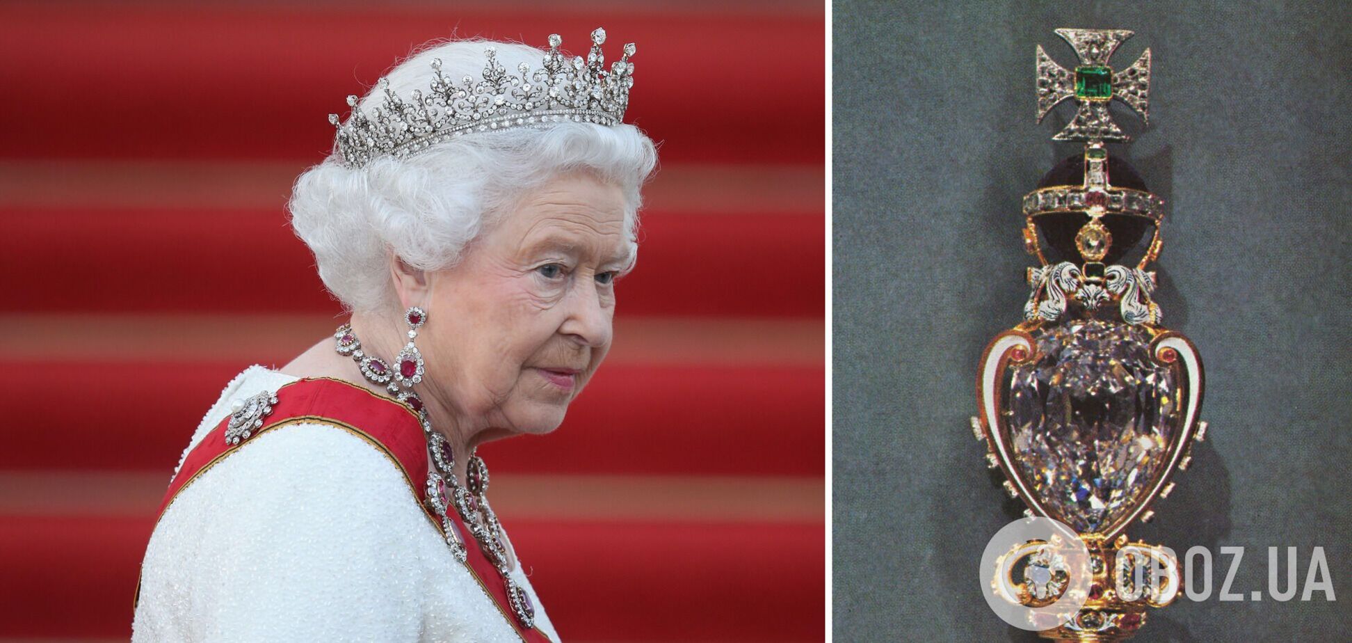 Між Південною Африкою та Великою Британією назріває скандал через 'найбільший діамант у світі' на скіпетрі Єлизавети ІІ