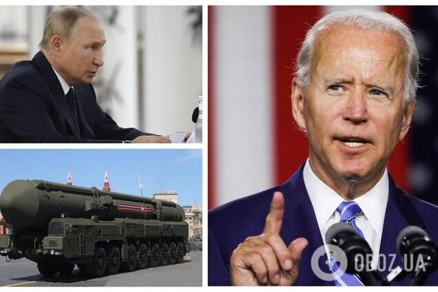 'Станут крупнейшими изгоями в мире': Байден предостерег РФ о последствиях ядерного удара