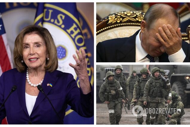 Пелосі: Росія має відчути біль за скоєне в Україні