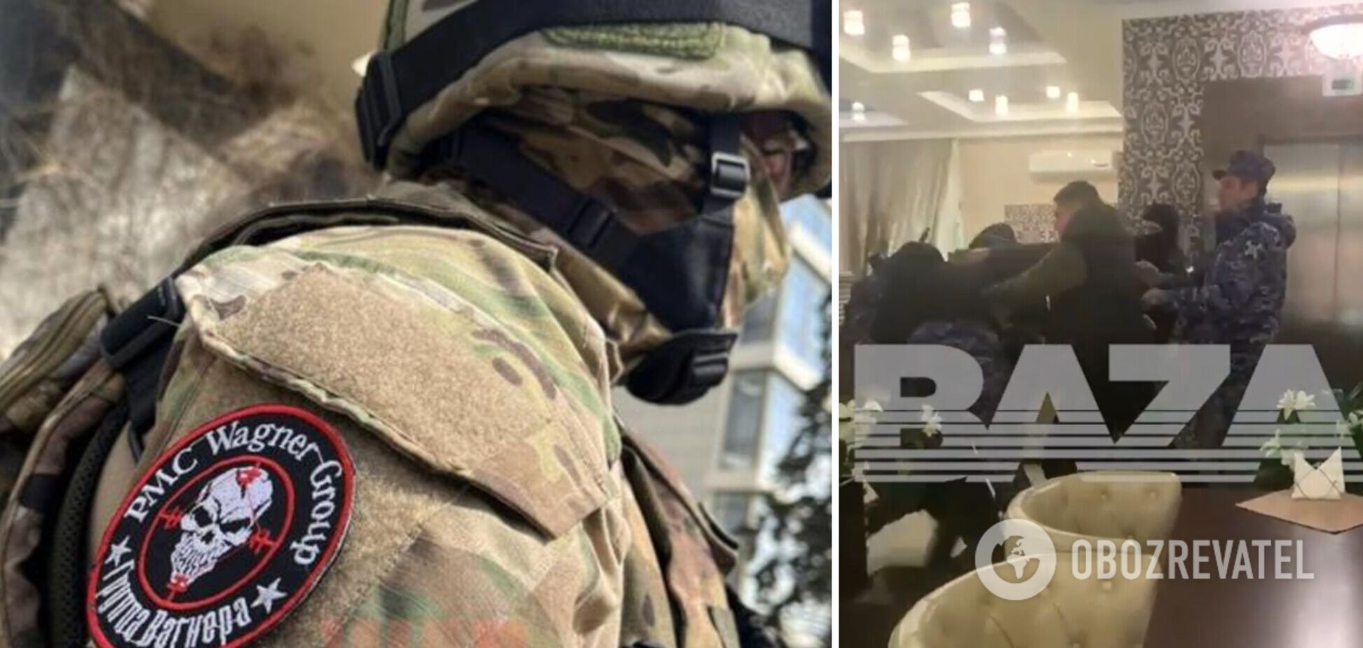 'Я воював!' У Росії 'вагнерівець', який повернувся з України, влаштував бійку з росгвардійцем. Відео