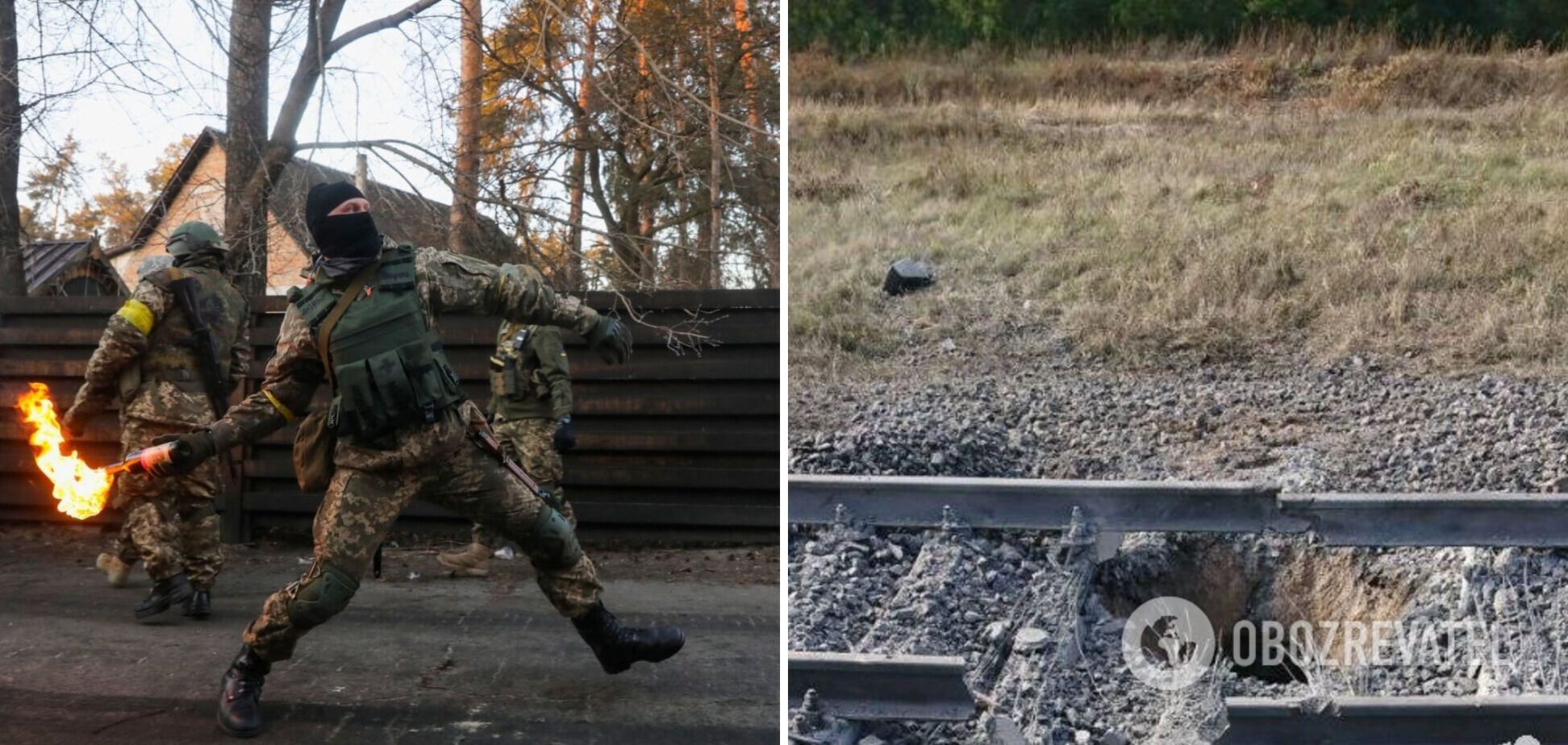 У Мелітополі партизани підірвали залізничну дорогу, зірвавши доставку зброї окупантам
