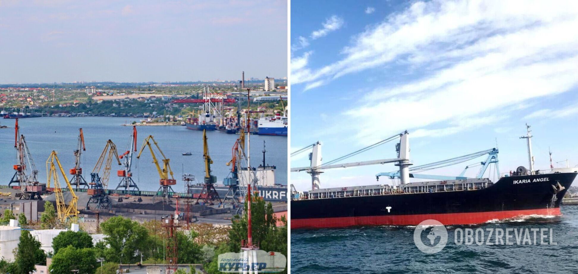З порту 'Чорноморськ' вийшло чергове судно із пшеницею для Африки