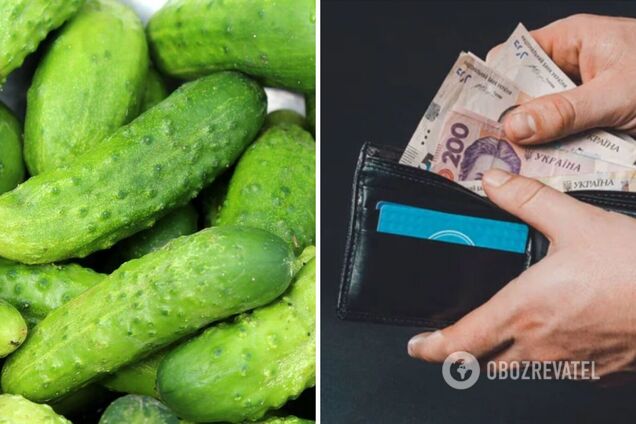 В Украине взлетела цена на огурцы