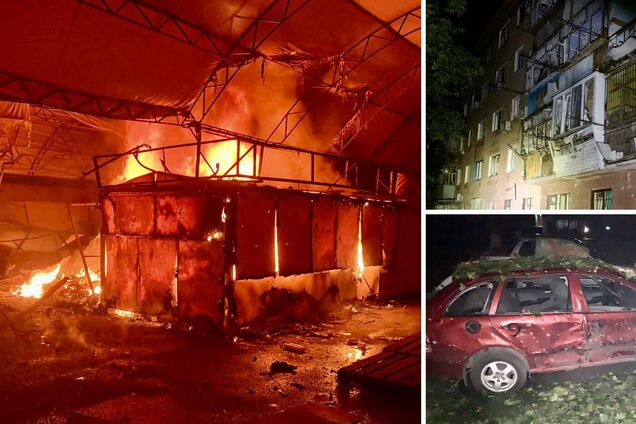 Российские военные обстреляли Никополь