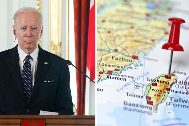 Джо Байден готовий застосувати армію для захисту Тайваню