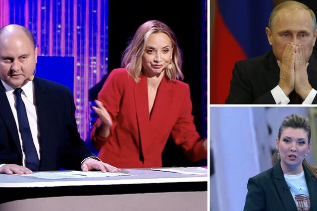 'Квартал 95' смоделировал, что ждет Скабееву, пса Патрона, Шария и Россию в 2023 году. Спойлер: Украина победит, Путин умрет