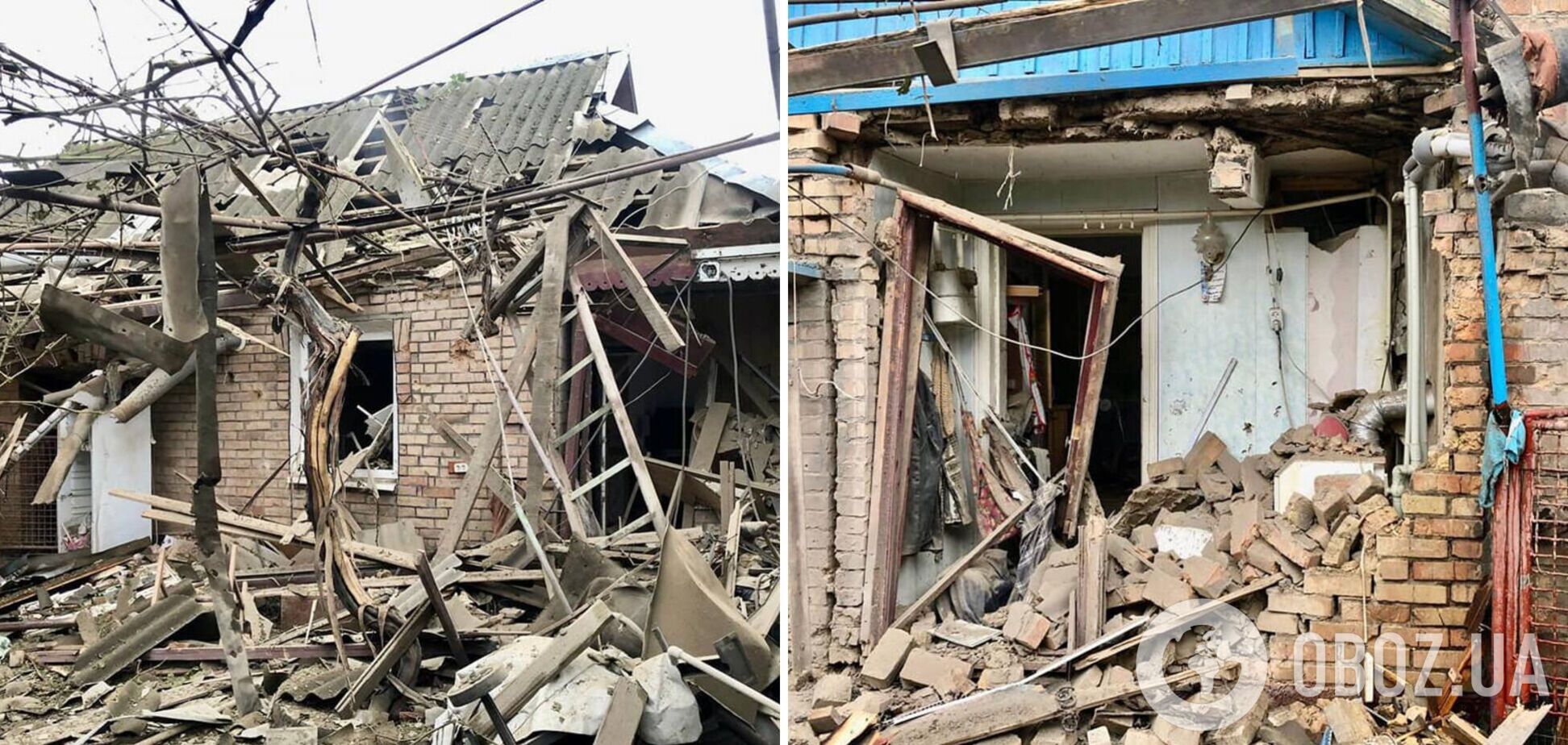 Войска РФ обстреляли из 'Градов' Днепропетровщину: за сутки разрушено более полусотни домов, есть раненый