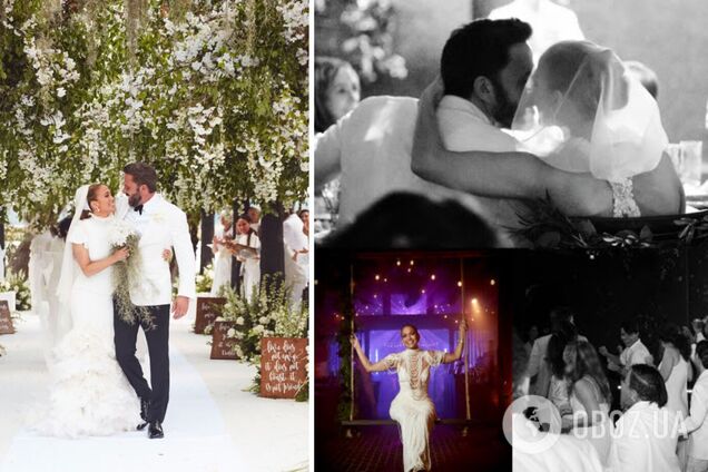 Дженнифер Лопес поделилась подробностями свадьбы с Беном Аффлеком и показала новые фото