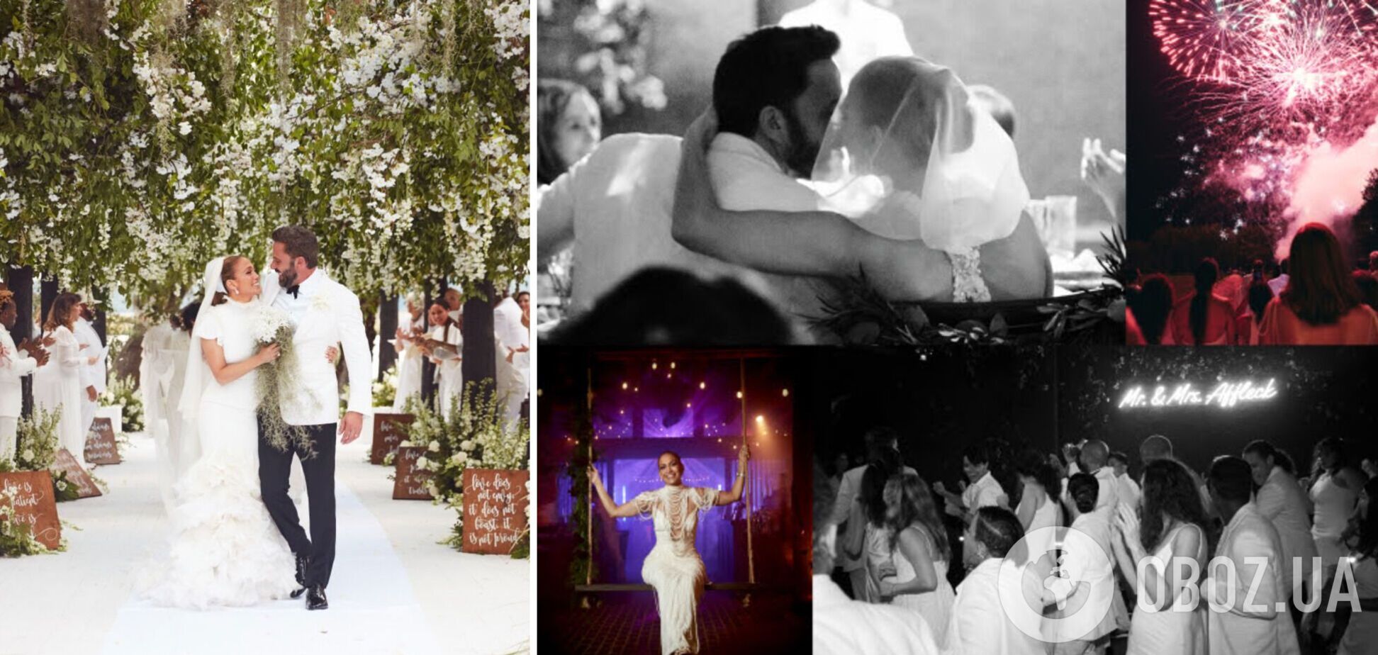 Дженніфер Лопес поділилася подробицями весілля з Беном Аффлеком і показала нові фото