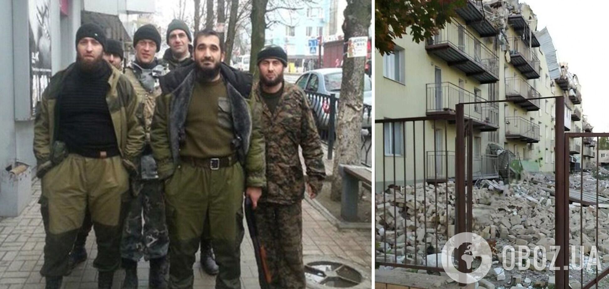 'Невдало покурили'? В окупованому Херсоні прогримів вибух біля гуртожитку, де жили кадировці. Фото