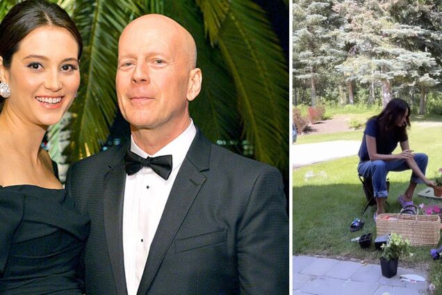 Дружина важкохворого Брюса Вілліса показала, як справляється з горем. Її назвали 'королевою драми'