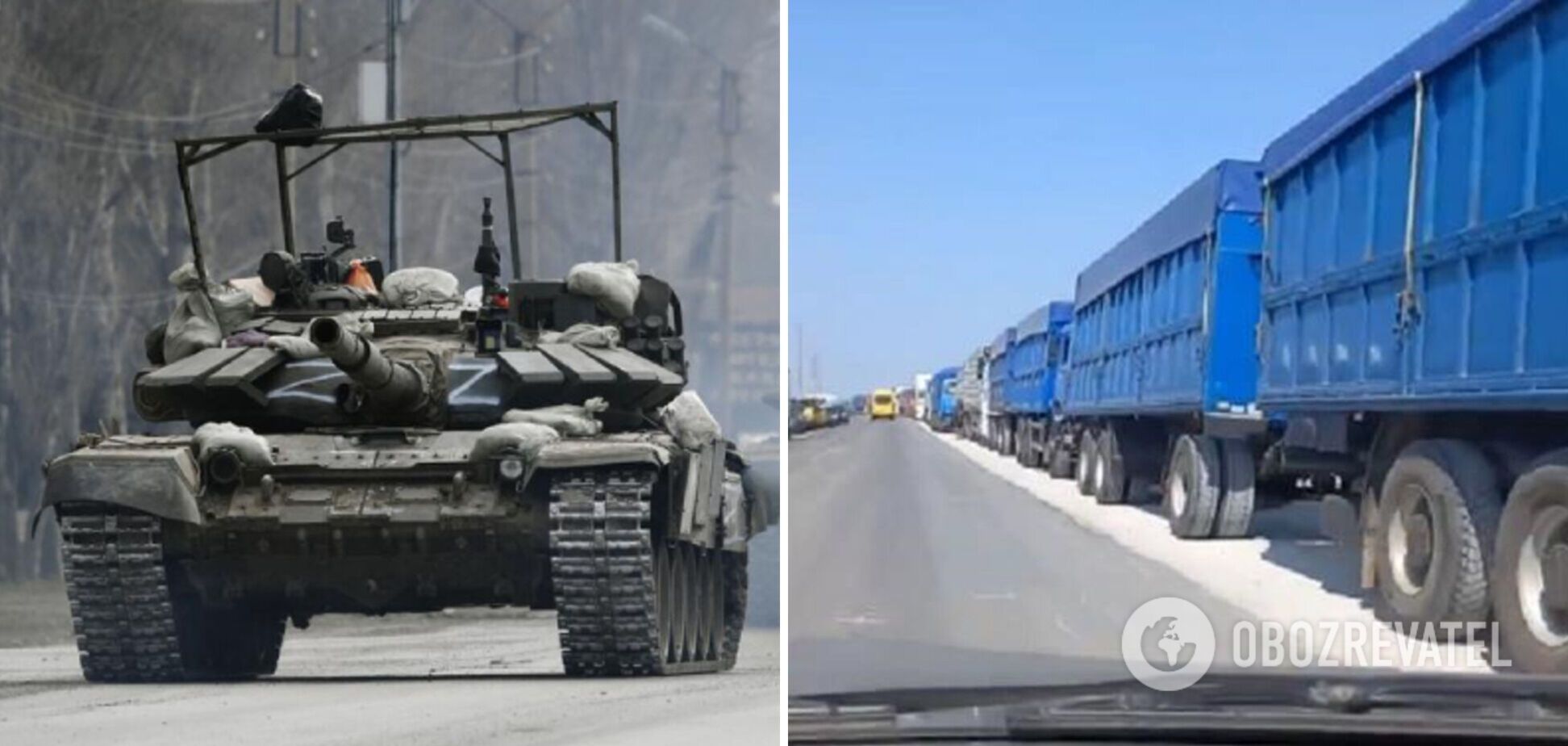 Окупанти втекли з Херсона і забрали вантажівками награбоване