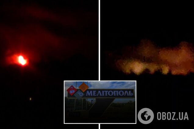 В окупованому Мелітополі трапилася 'бавовна' в районі аеродрому: було чутно детонацію БК. Відео