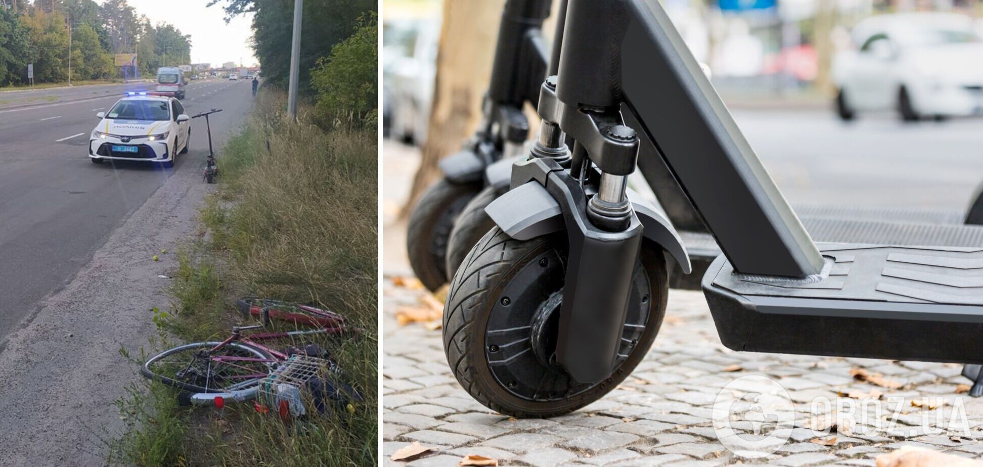 Травми отримав 74-річний велосипедист