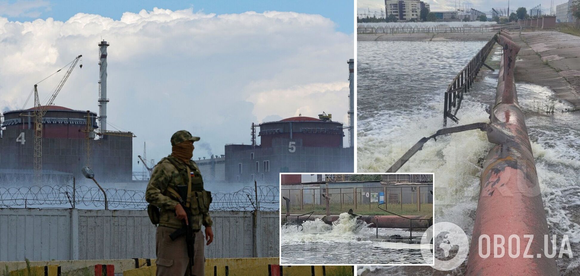Войска РФ обстреляли Запорожскую АЭС, российские пропагандисты уже обвинили ВСУ. Фото