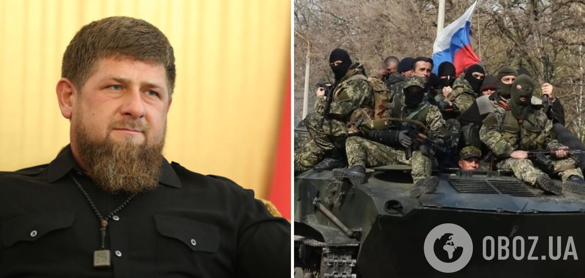 Кадыров предложил бросить на войну против Украины силовиков вместо резервистов