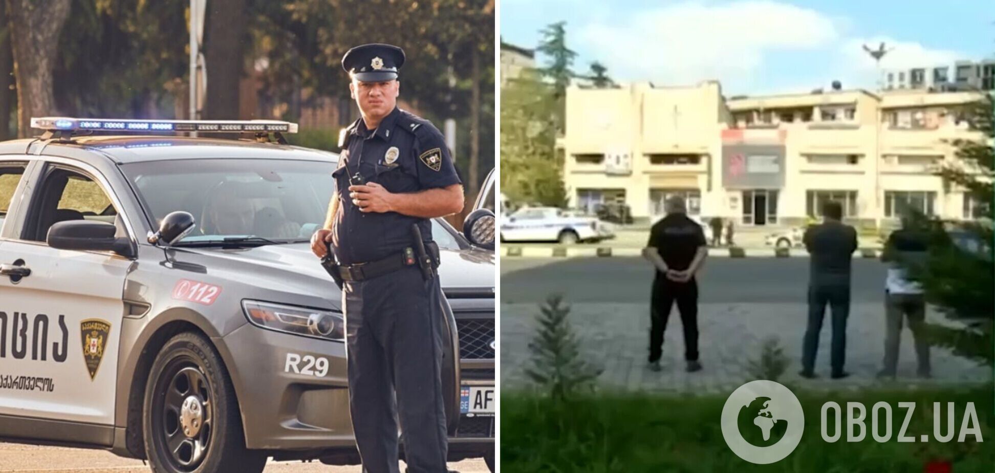В Грузии задержан вооруженный мужчина, захвативший заложников в отделении банка. Видео