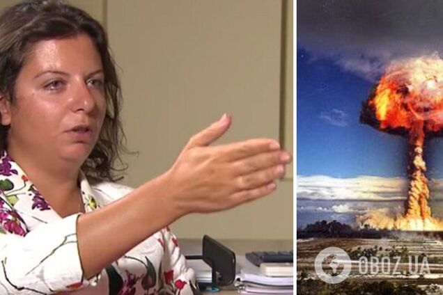 'Виглядаємо терпілами': роспропагандистка Симоньян обурилась, що Росія не виконує своїх погроз. Відео