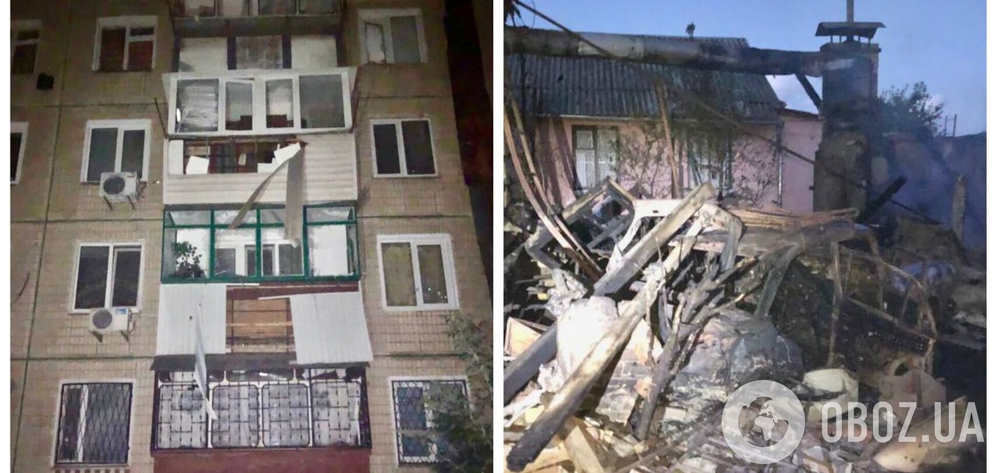 Оккупанты ударили по Никополю, повреждены десятки многоэтажек: есть раненый. Фото