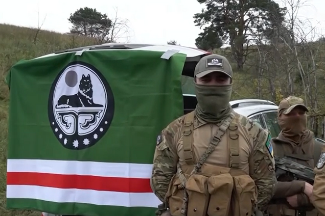 Чеченські добровольці воюють на стороні України