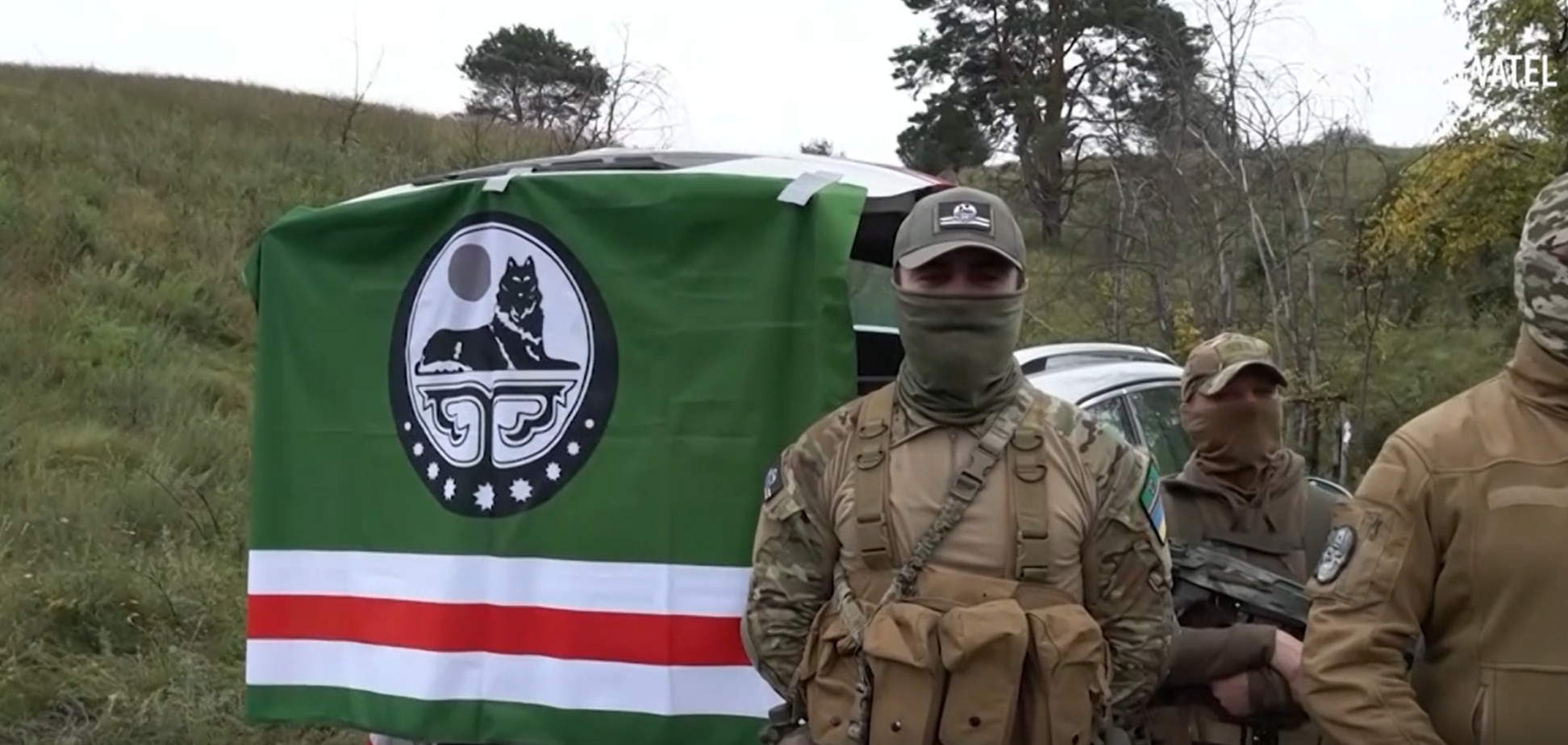Чеченські добровольці воюють на стороні України