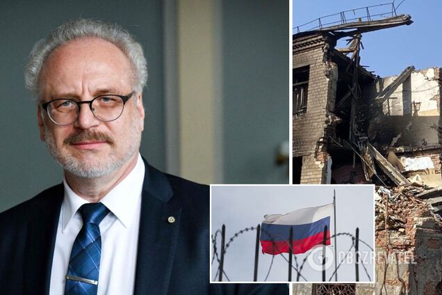 Президент Латвії закликав створити трибунал щодо воєнних злочинів РФ